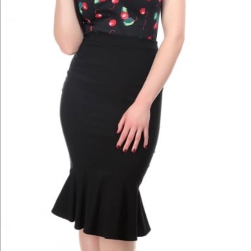 Collectif Winifred fishtail skirt NWT